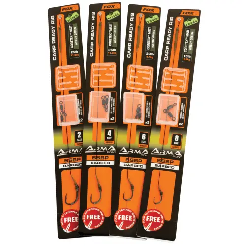 Fox Haczyki SSBP Carp rig kit 6