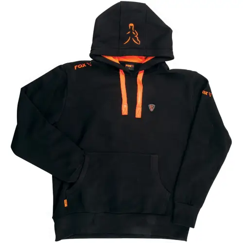 Fox Black Orange Hoodie XXL