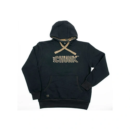 Fox Chunk Black Camo Print Hoodie XL