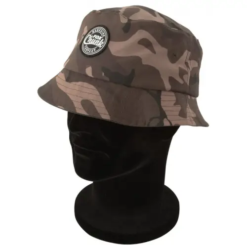 Fox Chunk Lightweight Camo/Khaki Liner Bucket Hat