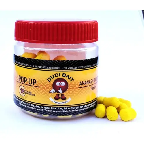 Dudi Bait Pop-Up Ananas Masło 8mm 20g Dumbels
