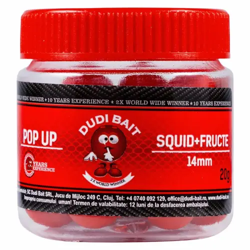 Dudi Bait Pop-Up Squid Fruits 14mm 20g