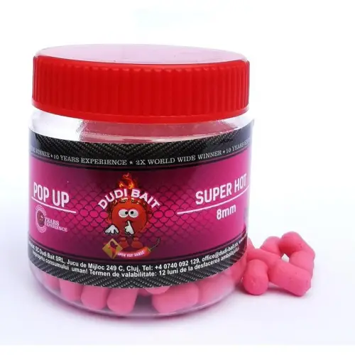 Dudi Bait Pop-Up Super Hot 8mm Dumbels