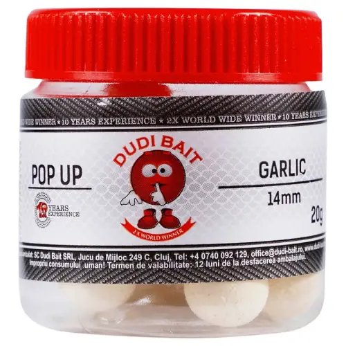 Dudi Bait Pop-Up Czosnek 14mm 20g