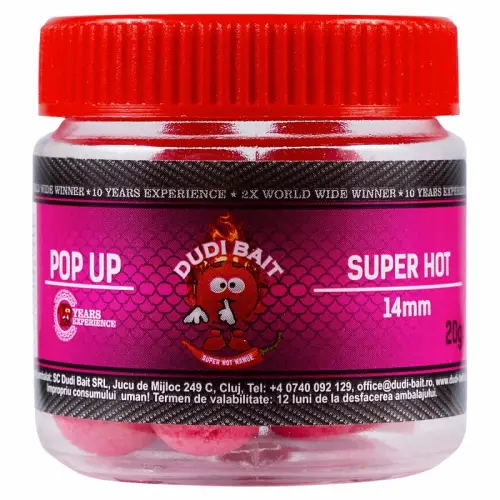 Dudi Bait Pop-Up Super Hot 14mm 20g