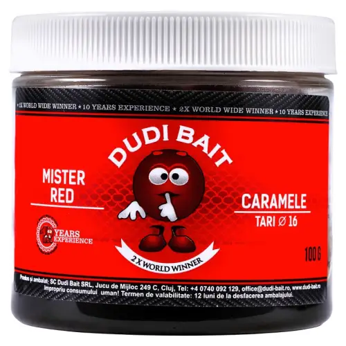 Dudi Bait Mister Red Super Hot Tari 20mm Zalewa