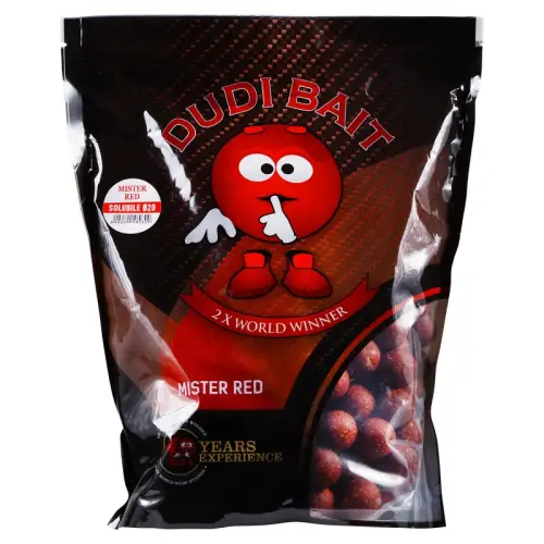Dudi Bait Mister Red Super Hot Tari1 kg 20mm Wolno