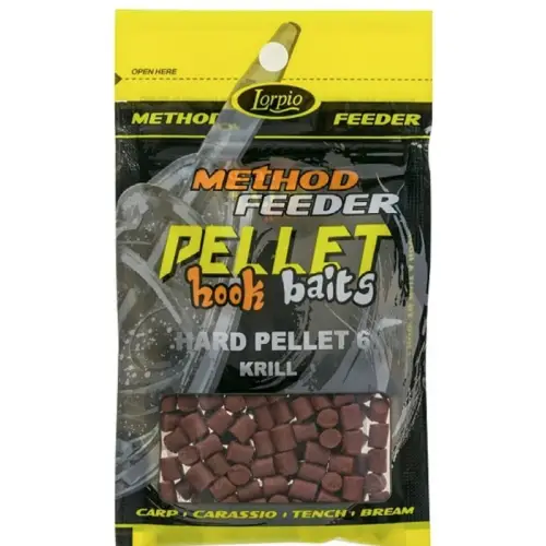 Lorpio Hook Baits Hard Pellet 6 Krill 25g