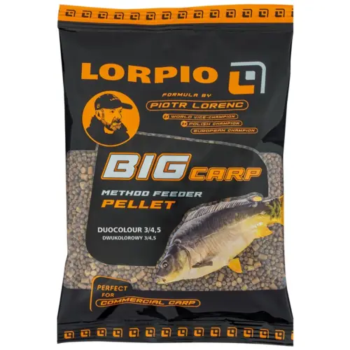 LORPIO PELLET BIG CARP DUOCOLOUR 3-4,5mm 700g