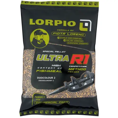 LORPIO PELLET ULTRA R1 DUOCOLOUR 2mm 700g
