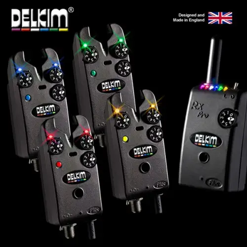 Delkim 2 x TX-i Plus + Rx Plus Pro 6 Led Receiver