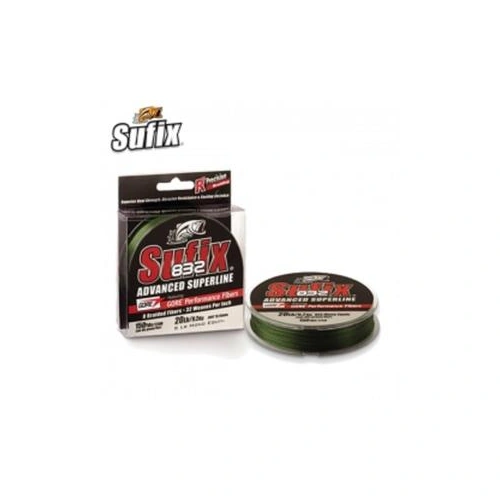 Sufix Plecionka Low Vis Green 120m 0,13mm