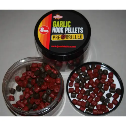 Dynamite Baits Pre-Drilled Garlic Hook Pellets 8mm