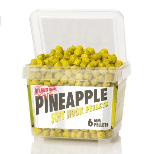 Dynamite Baits Pineapple Soft Hook Pellet 6mm&10mm