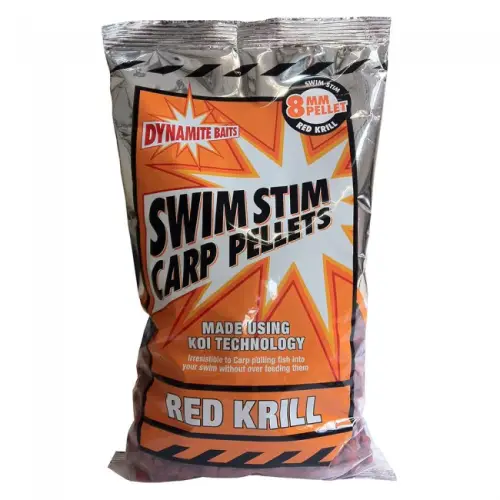 Dynamite Baits Swim Stim Red Krill Pellets 8mm 900