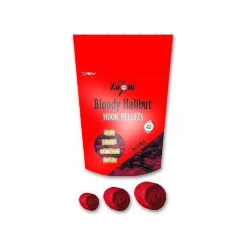 CARP ZOOM Pellet Haczykowy 8mm Truskawka - Halibut