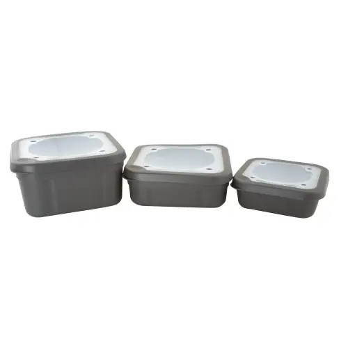Fox Matrix Solid Top Bait Box Grey 2.2pt