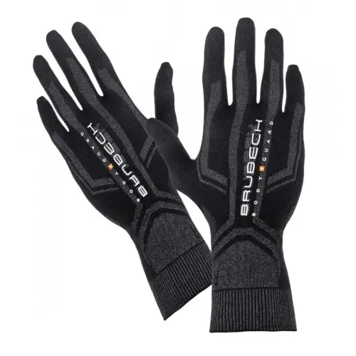 Brubeck Rekawiczki termoaktywne czarny XXL
