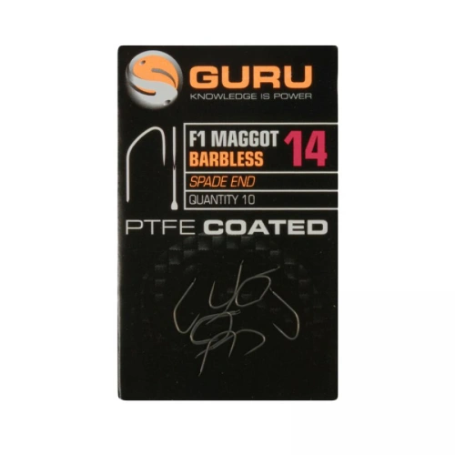 Guru F1 Maggot Hook Size 14