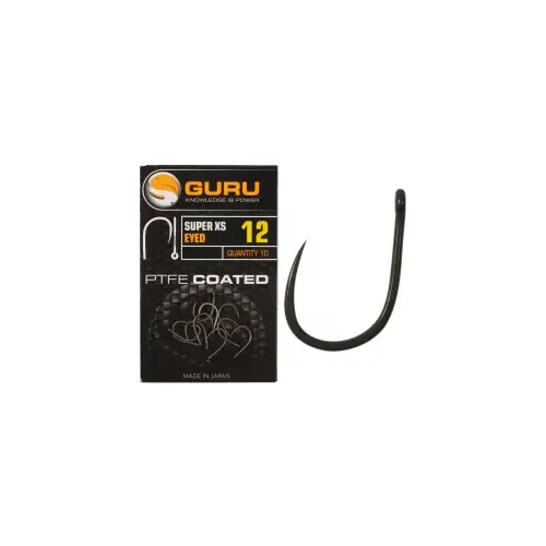 Guru Super XS Size 12 (Barbed/Eyed)