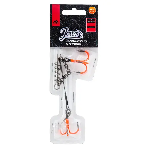 Mikado DOZBROJKA TYTANOWA UV JAWS DOUBLE 30kg 2/0