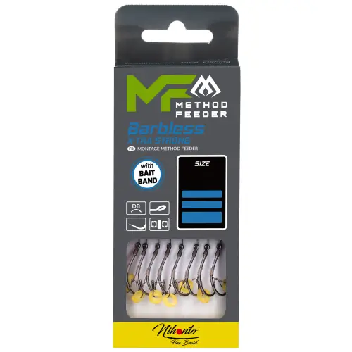 Mikado PRZYPON Z GUMKĄ 8 Z ple. 0.12mm 10cm 8szt