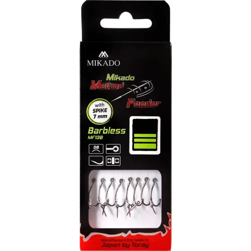 Mikado PRZYPON MF Z IGŁĄ hak BZ nr8 0,23mm 10cm 8s