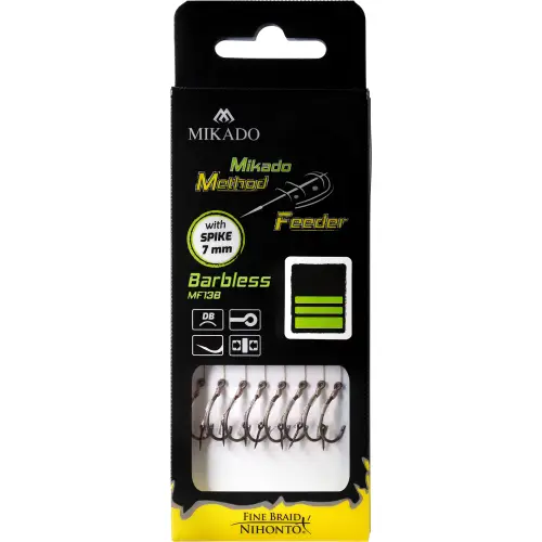 Mikado MF Z IGŁĄ hak BZ nr8 plec. 0.14mm 10cm 8sz