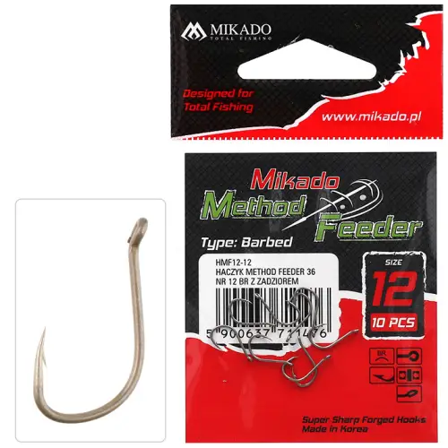 Mikado METHOD FEEDER 36 Nr 8 BR Z ZADZIOREM