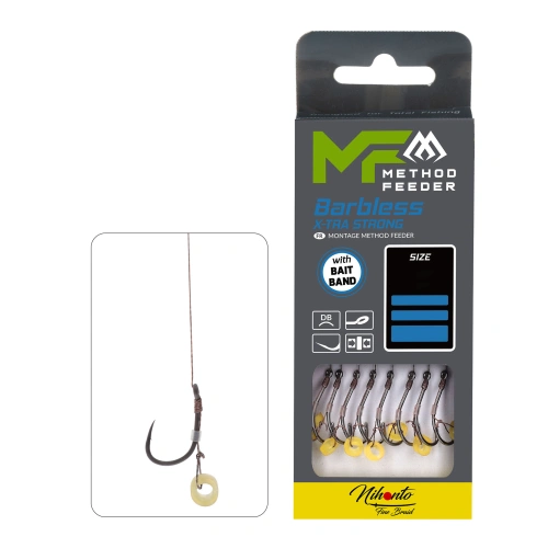 Mikado PRZYPON Z GUMKĄ 8 BZ ple. 0.12mm 10cm 8szt