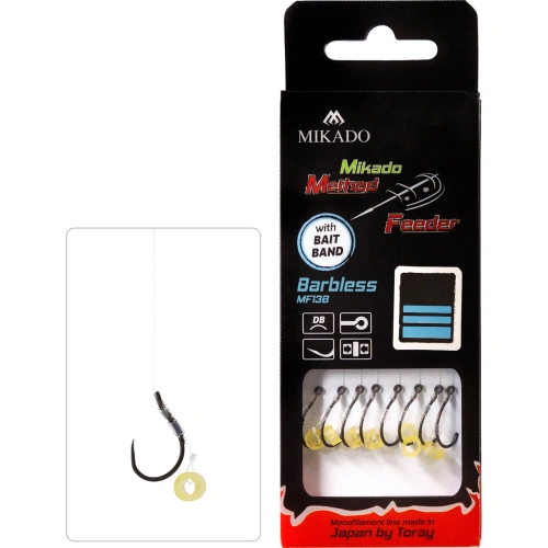 Mikado Przypon z gumka roz10 zyłka 0,20mm 10cm 8sz