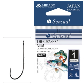 Mikado CHEBURASHKA SLIM Nr. 5/0 BN - torebka 6szt
