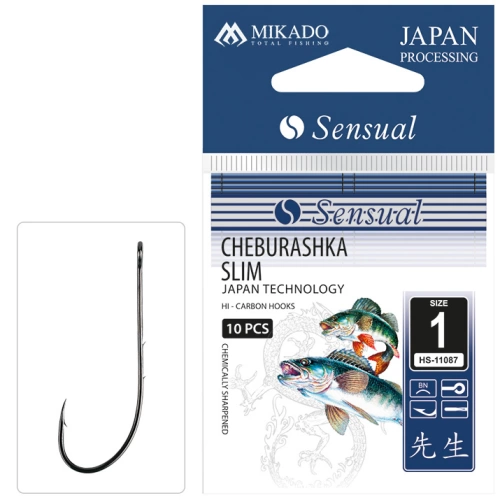 Mikado CHEBURASHKA SLIM Nr. 4/0 BN - torebka 7szt
