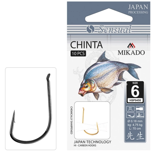 Mikado SENSUAL CHINTA Nr 12BN 0.10mm 70cm 10szt