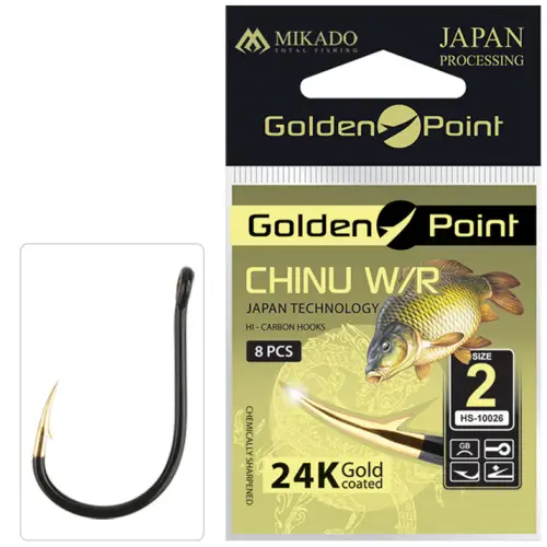 Mikado HACZYKI GOLDEN POINT CHINU W/R nr 4 GB 8szt
