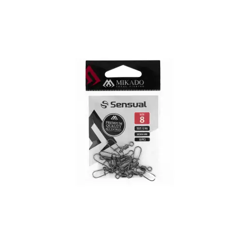 Mikado KRĘTLIK Z AGRAFKĄ SPINNINGOWĄ nr18 BN 10szt