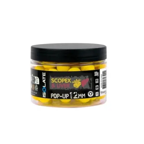 Shimano PopUp Iso 12mm 50g Scopex Liver