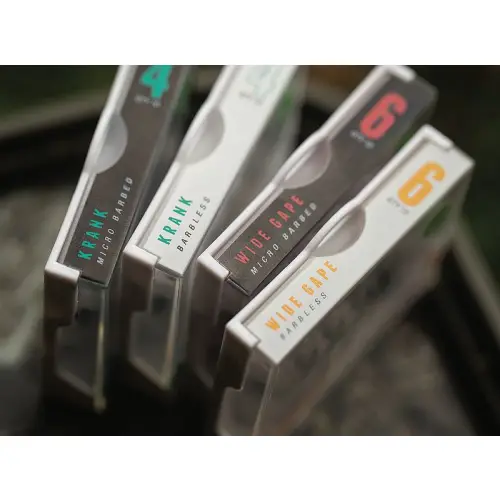 Korda Kamakura Wide Gape Barbless size 8