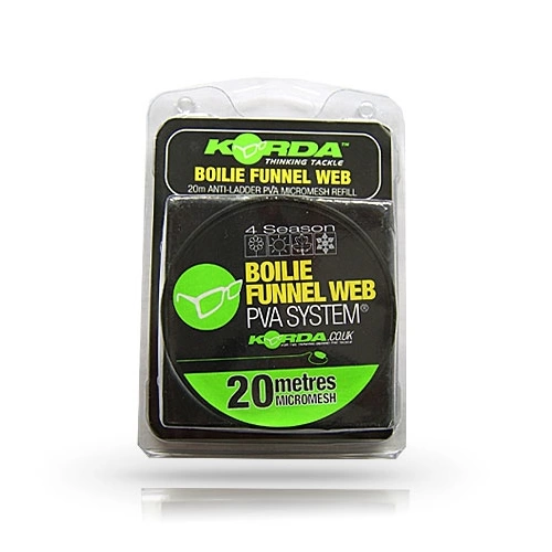 Korda Boilie Funnel Web HEXMESH – 20m refill
