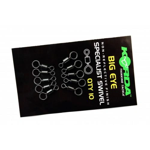 Korda Big Eye Swivel - 10 pieces