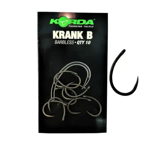 Korda Krank Barbless size 8