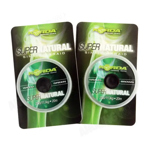 Korda Super Natural - Gravel Brown 25lbs - 20m