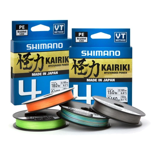 Shimano Kairiki 4 0,100mm 150m 6,8kg Steel Gray