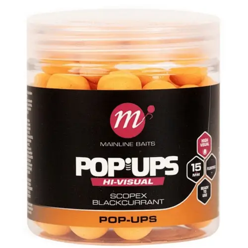 Mainline  Pop-ups Scopex Blackcurrant 15mm