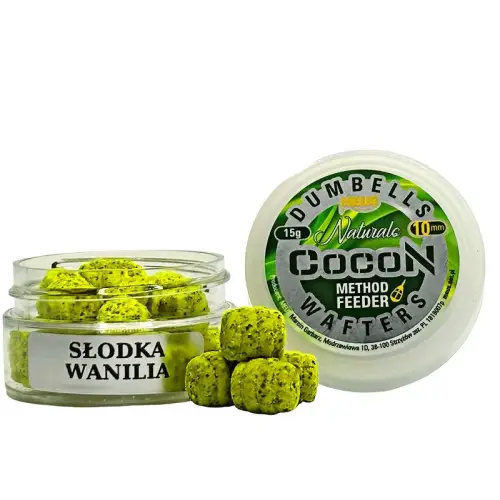 Meus Dumbells Cocon Wafters Słodka Wanilia 10mm