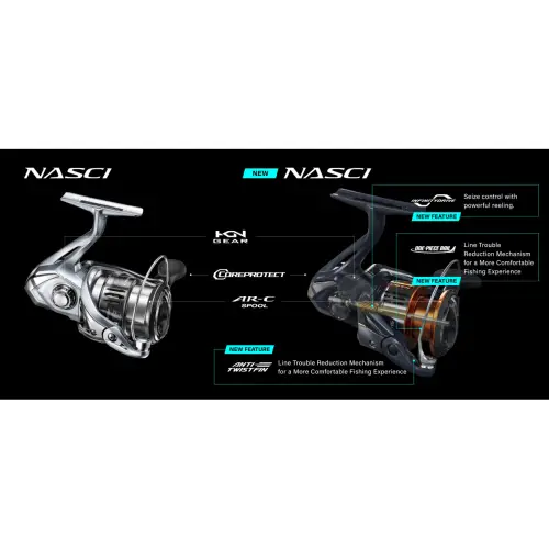 Kolowrotek Shimano Nasci FD C2000S