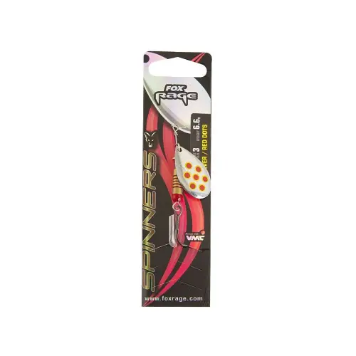 Fox Rage Blade French Spinner 3 / 6.6g Red Dosts
