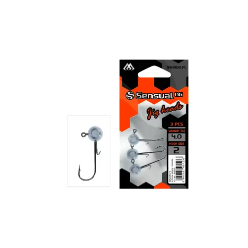 Mikado GŁÓWKA JIGOWA - SENSUAL - 6g-1 BN - op.3szt