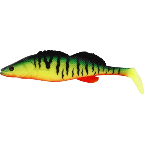 Westin ZanderTeez Shadtail 8,5cm 6g Crazy Firetige