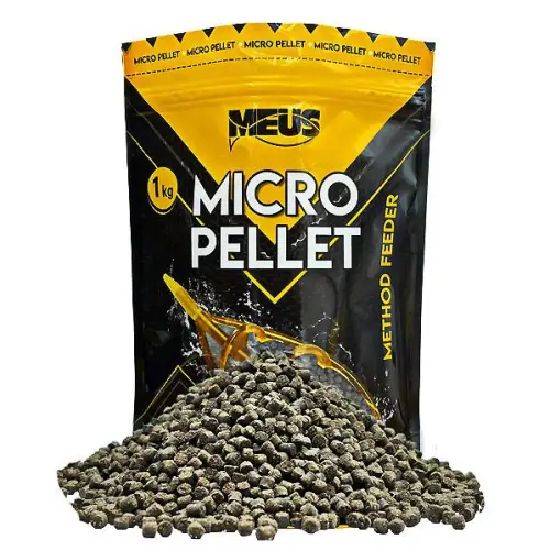Meus Pellet 4mm Zielony Marcepan 1kg